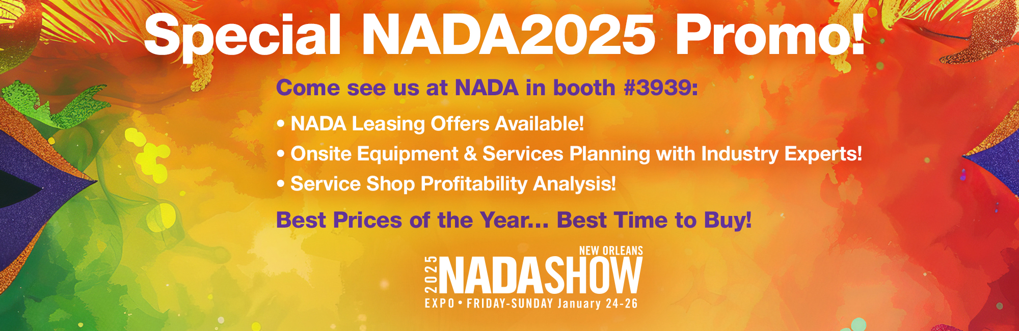 NADA deals are here!